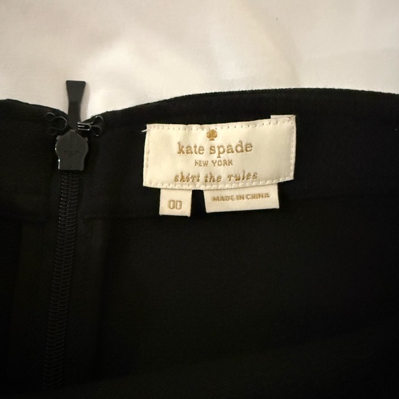 Kate Spade A-Line Skirt with Gold Buttons - Picture 2 of 3